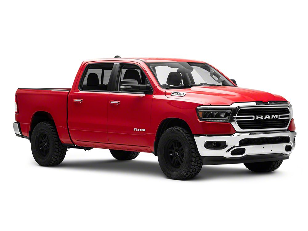 Raxiom LED Headlights; Black Housing; Clear Lens (19-24 RAM 1500 w/ Factory Halogen Headlights)