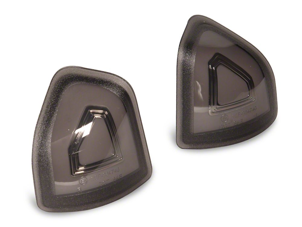 Raxiom Axial Series LED Mirror Turn Signal for OE 2-Pin Mirrors; Smoked (10-25 RAM 1500)
