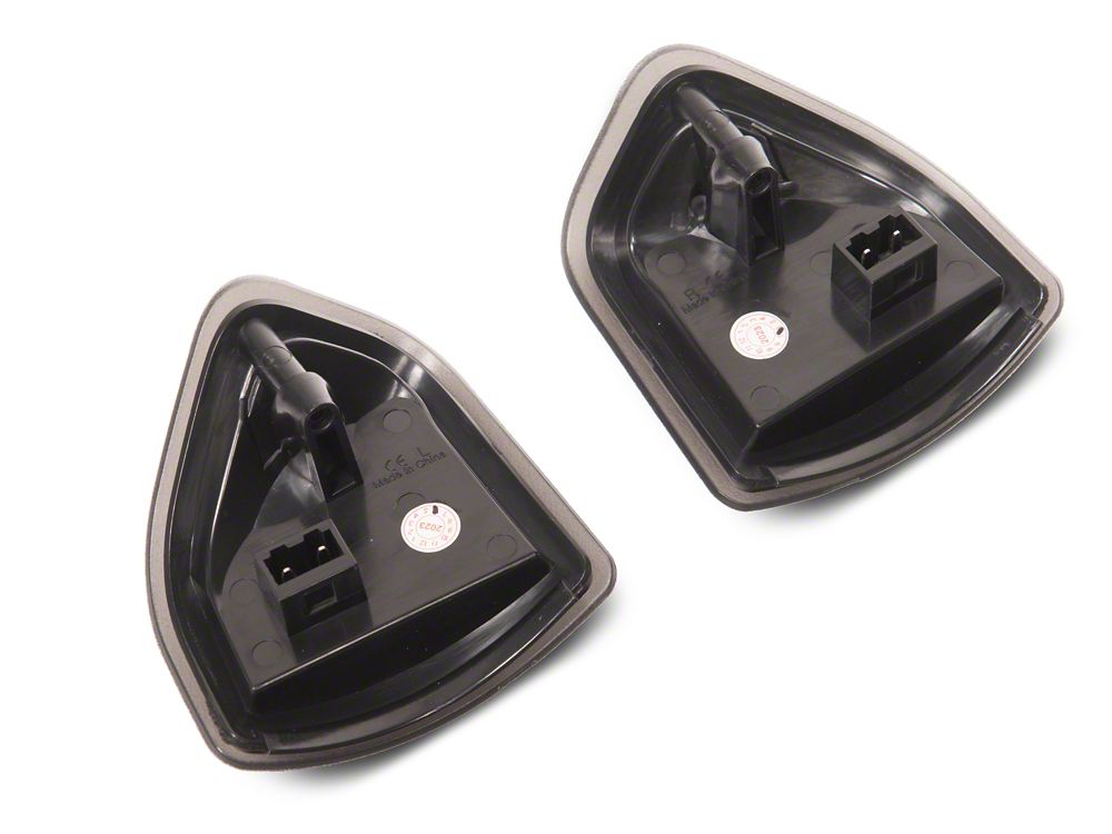 Raxiom Axial Series LED Mirror Turn Signal for OE 2-Pin Mirrors; Smoked (10-25 RAM 1500)