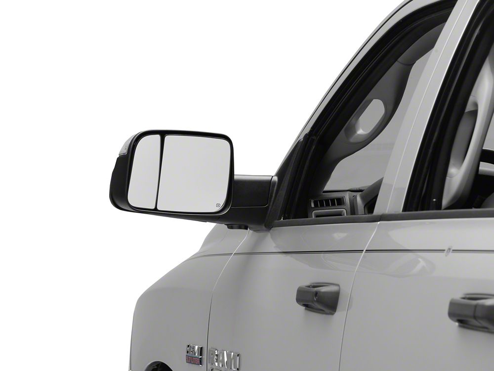 Raxiom Axial Series LED Mirror Puddle Lights; Smoked (10-18 RAM 1500)
