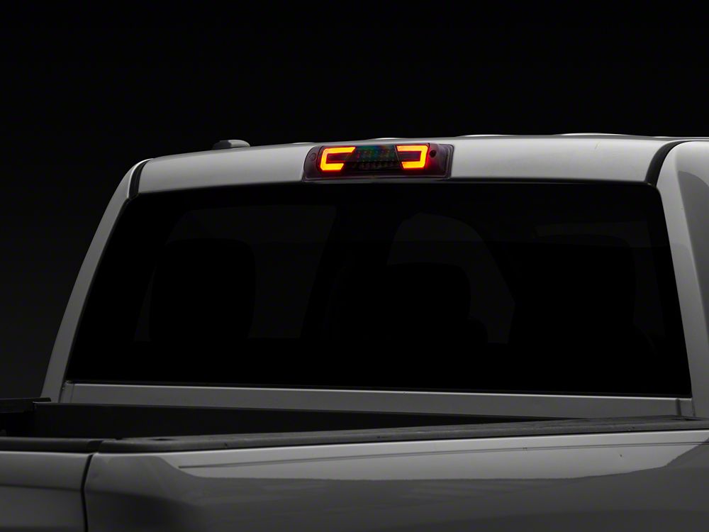 Raxiom V2 LED Third Brake Light; Black Housing; Clear Lens (09-18 RAM