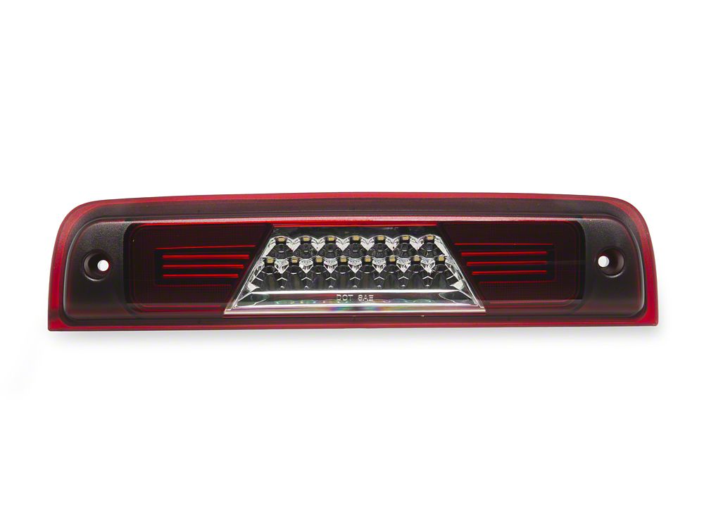 Raxiom V2 LED Third Brake Light; Chrome Housing; Red Lens (09-18 RAM 1500)