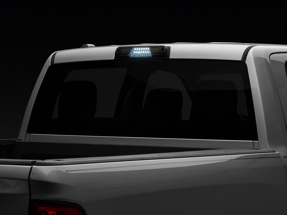 Raxiom V2 Smoked LED Third Brake Light; Chrome Housing; Smoked Lens (09-18 RAM 1500)