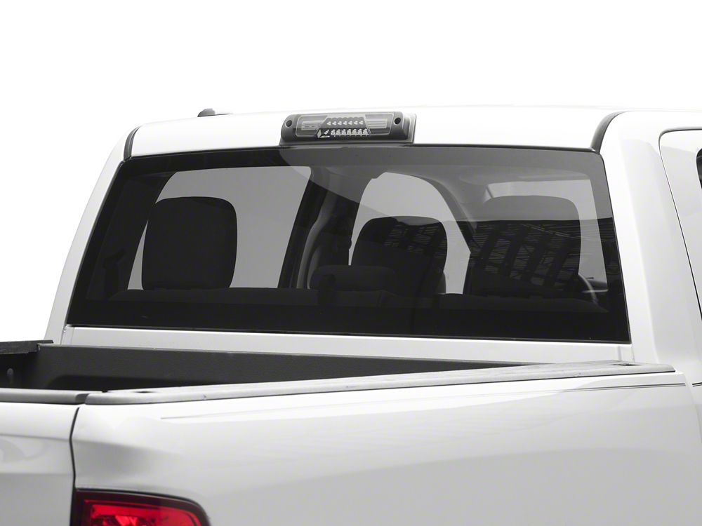 Raxiom V2 Smoked LED Third Brake Light; Chrome Housing; Smoked Lens (09-18 RAM 1500)