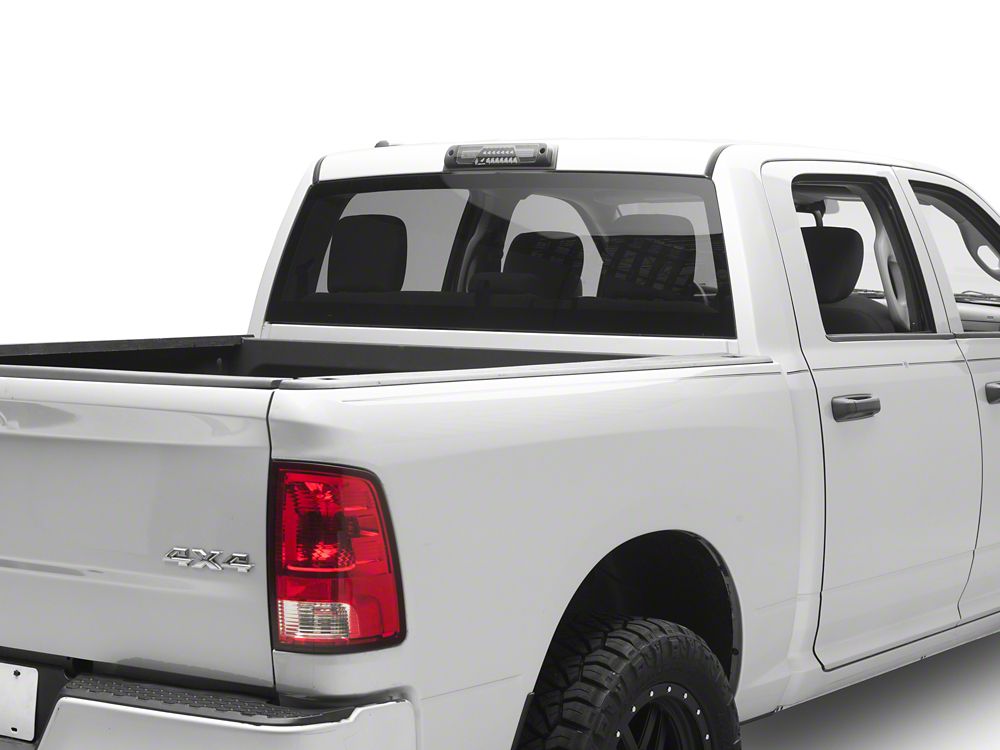 Raxiom V2 Smoked LED Third Brake Light; Chrome Housing; Smoked Lens (09-18 RAM 1500)