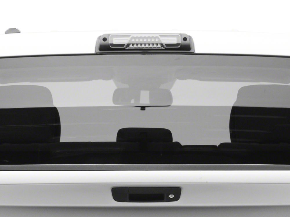 Raxiom V2 Smoked LED Third Brake Light; Chrome Housing; Smoked Lens (09-18 RAM 1500)