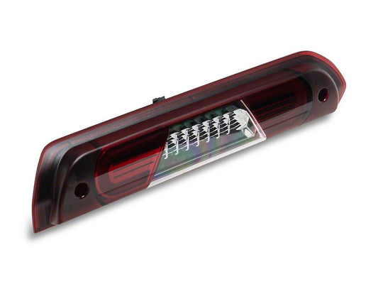 Raxiom V2 LED Third Brake Light; Chrome Housing; Red Lens (02-08 RAM 1500)