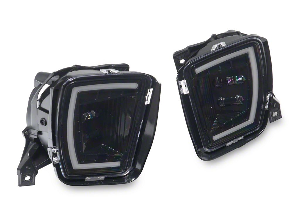 Raxiom Switchback LED Fog Lights with LED DRL; White and Yellow (13-18