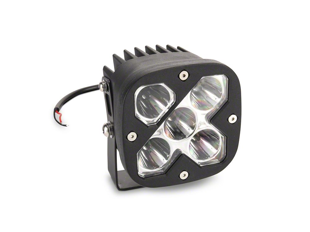 Raxiom 4.25-Inch Square High-Powered LED Light