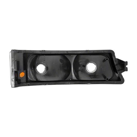 Raxiom Axial Series Crystal Turn Signal and Parking Lights; Black (03-06 Silverado 1500)