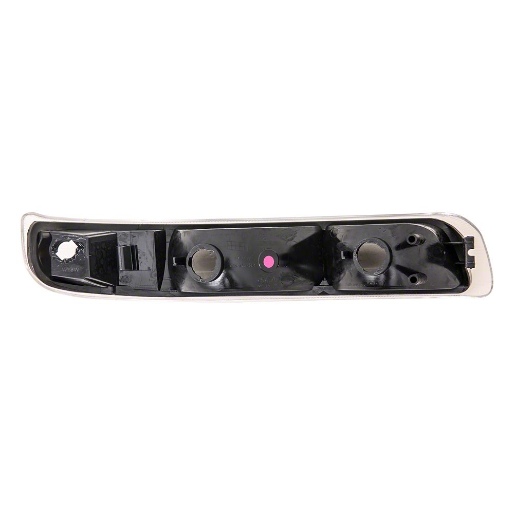 Raxiom Axial Series Euro Turn Signal and Parking Lights; Black (99-01 Silverado 1500)