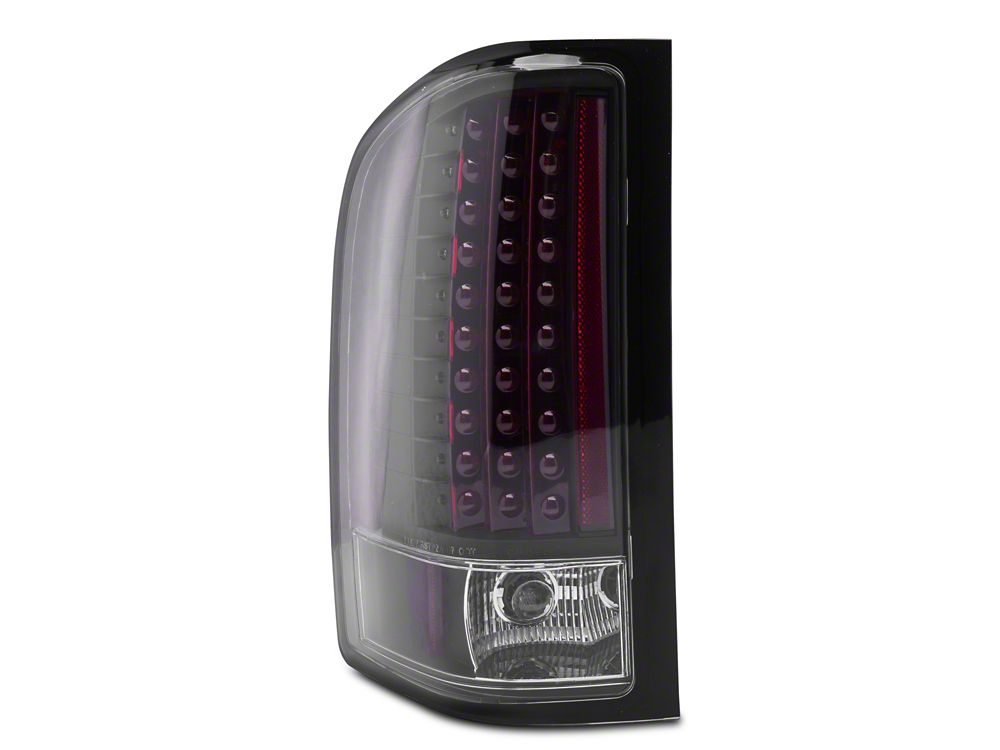Raxiom LED Tail Lights; Black Housing; Clear Lens (07-13 Silverado 1500)