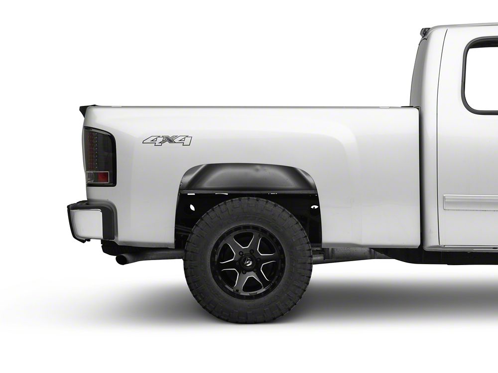 Raxiom LED Tail Lights; Black Housing; Clear Lens (07-13 Silverado 1500)