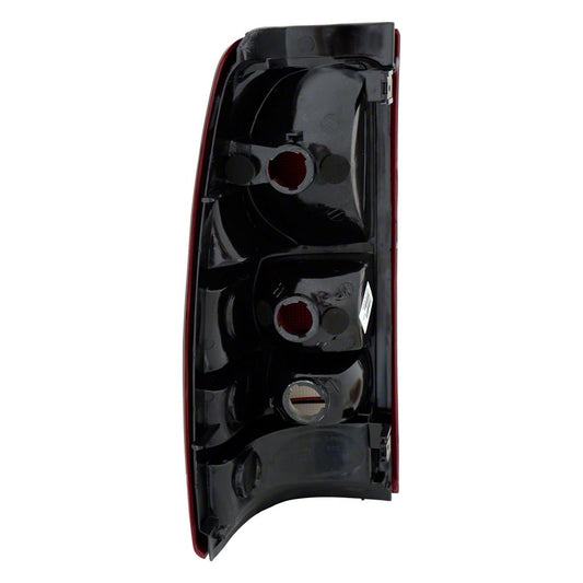 Raxiom Axial Series Tail Lights; Black Housing; Midnight Red Lens (99-02 Silverado 1500 Fleetside)