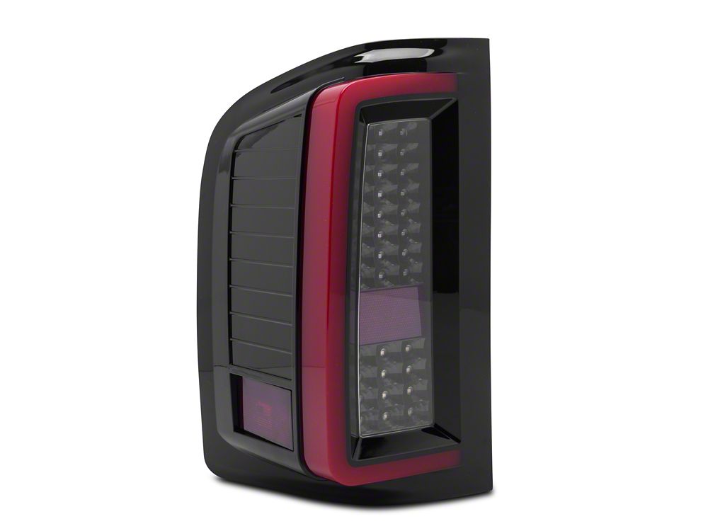 Raxiom G2 LED Tail Lights; Black Housing; Smoked Lens (07-13 Silverado 1500)