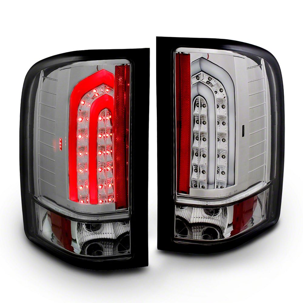 Raxiom G2 LED Tail Lights; Black Housing; Smoked Lens (07-13 Silverado 1500)