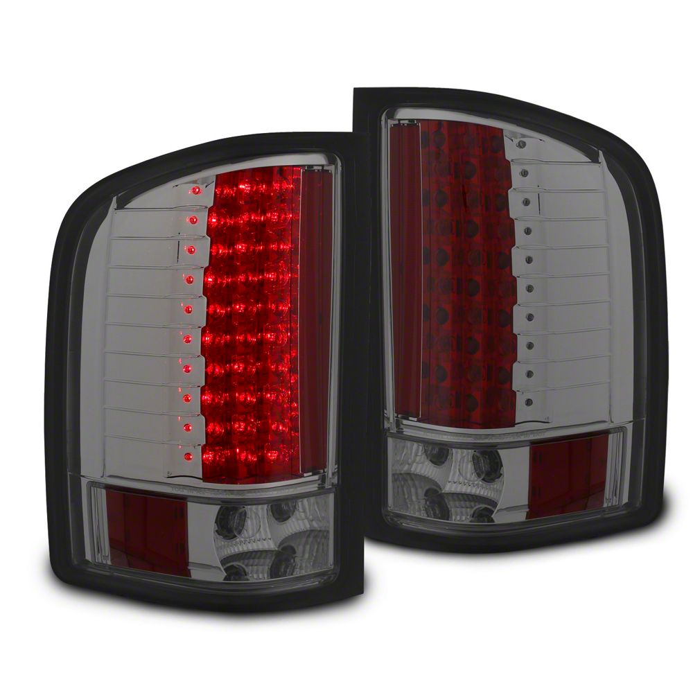 Raxiom LED Tail Lights; Black Housing; Smoked Lens (07-13 Silverado 1500)