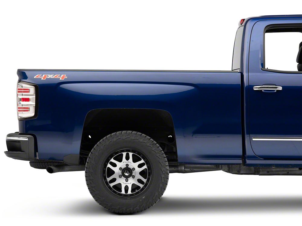 Raxiom LED Tail Lights with Sequential Turn Signals; Chrome Housing; Clear Lens (14-18 Silverado 1500 w/ Factory Halogen Tail Lights)