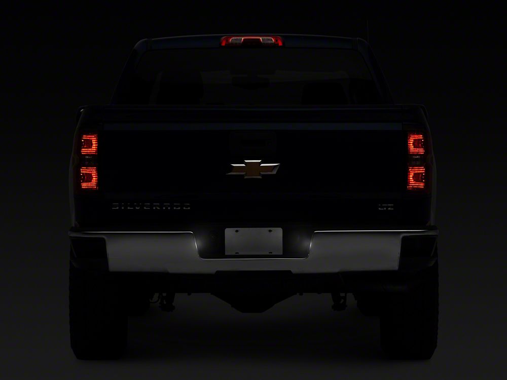 Raxiom Axial Series LED License Plate Lamps (14-18 Silverado 1500)