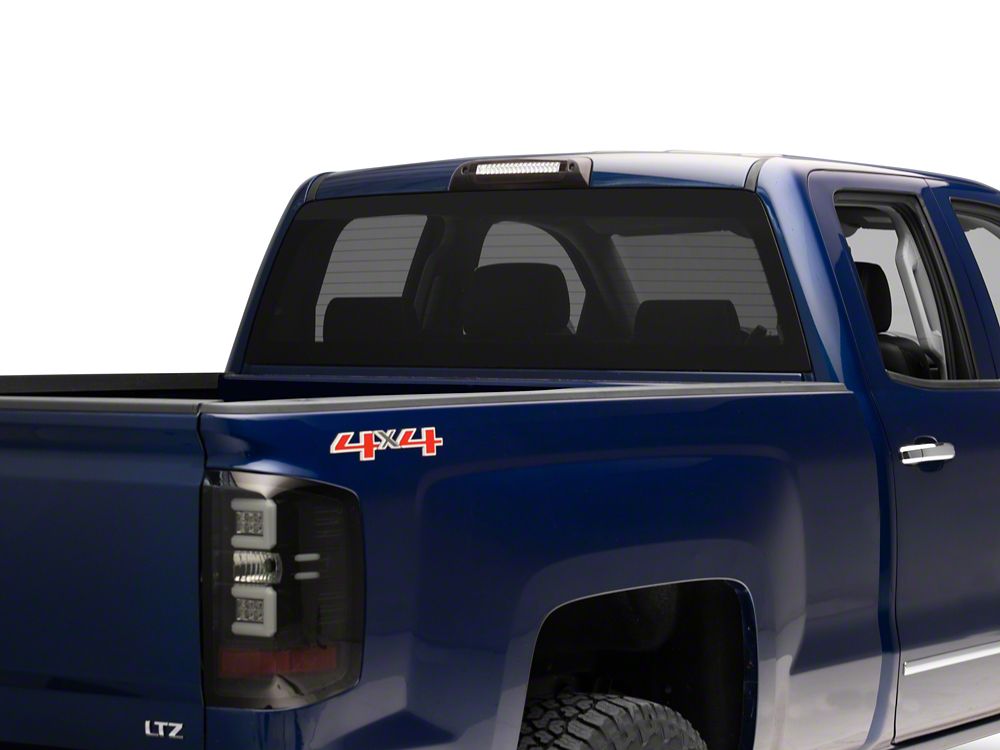 Raxiom Axial Series LED Third Brake Light; Red (14-18 Silverado 1500)