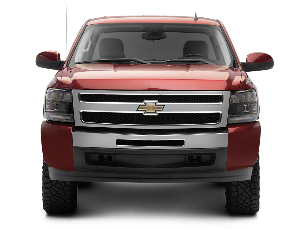 Raxiom LED Headlights; Black Housing; Clear Lens (07-13 Silverado 1500)