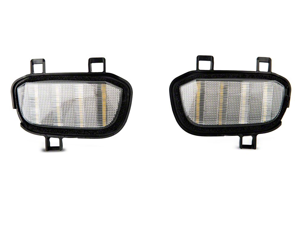 Raxiom Axial Series LED Mirror Lights; Clear (19-25 Silverado 1500)