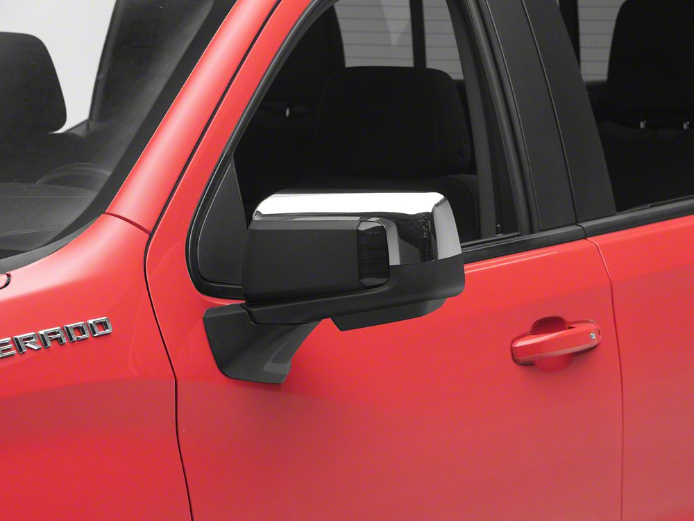 Raxiom Axial Series LED Mirror Lights; Smoked (19-25 Silverado 1500)