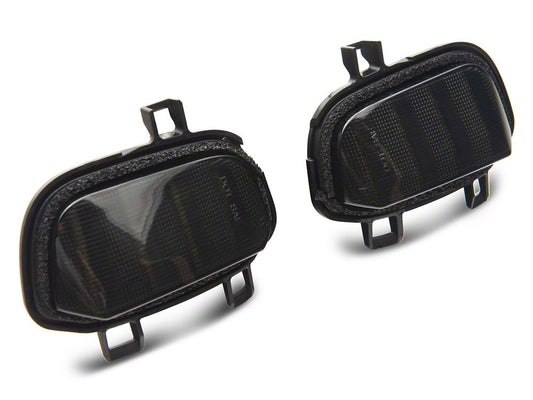 Raxiom Axial Series LED Mirror Lights; Smoked (19-25 Silverado 1500)