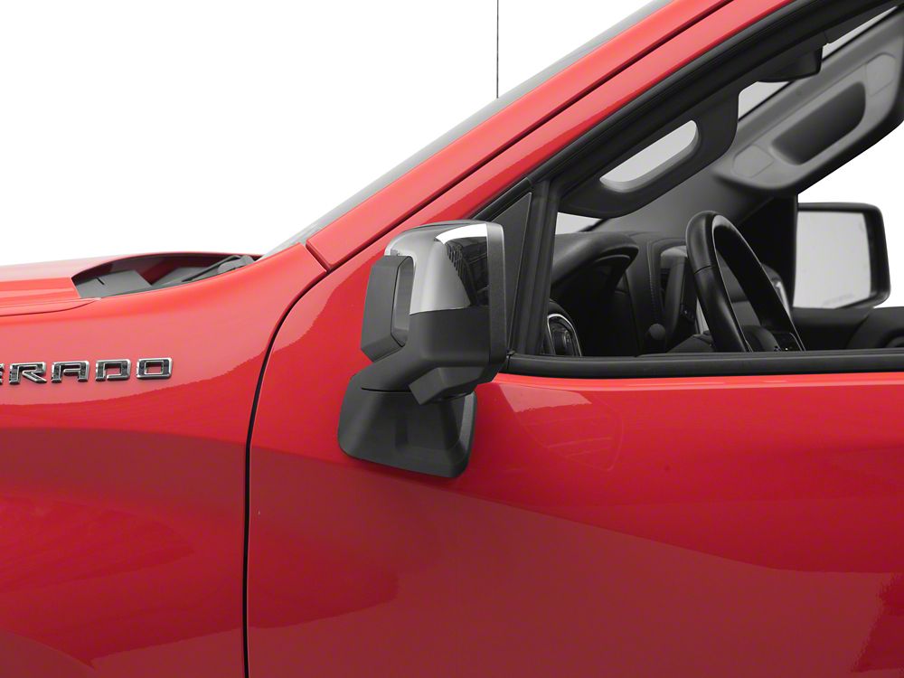 Raxiom Axial Series LED Mirror Lights; Smoked (19-25 Silverado 1500)