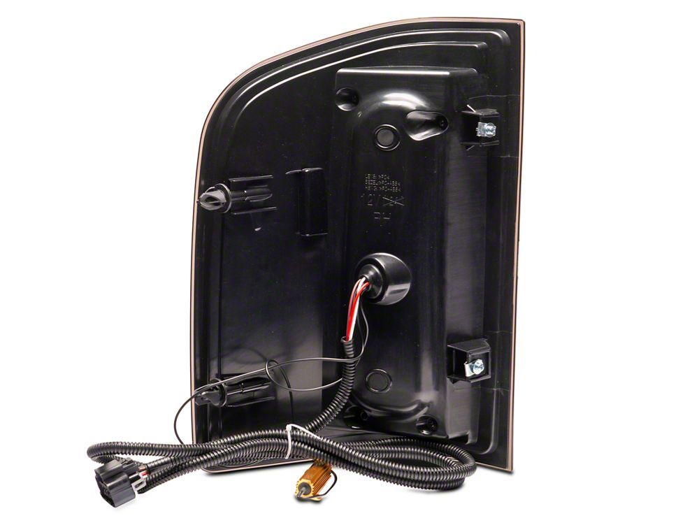Raxiom Axial Series LED Tail Lights; Black Housing; Smoked Lens (07-13 Silverado 1500)