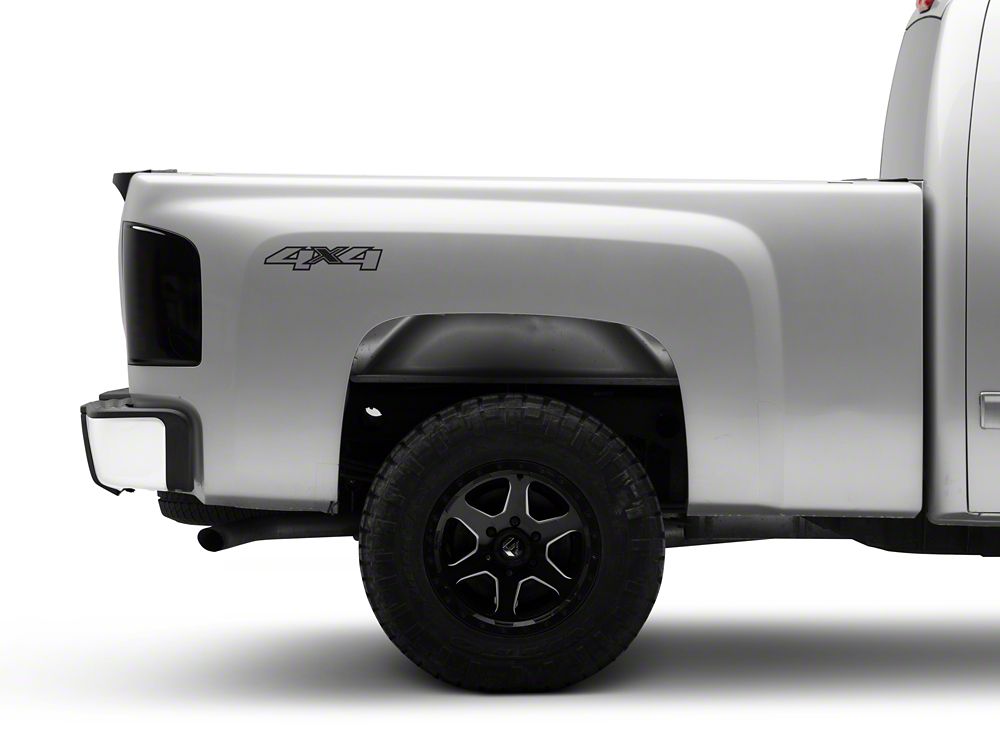 Raxiom Axial Series LED Tail Lights; Black Housing; Smoked Lens (07-13 Silverado 1500)