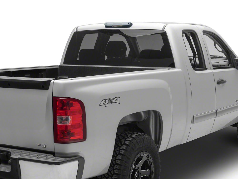 Raxiom V2 LED Third Brake Light; Chrome Housing; Smoked Lens (07-13 Silverado 1500)