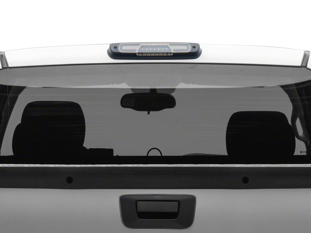 Raxiom V2 LED Third Brake Light; Chrome Housing; Smoked Lens (07-13 Silverado 1500)