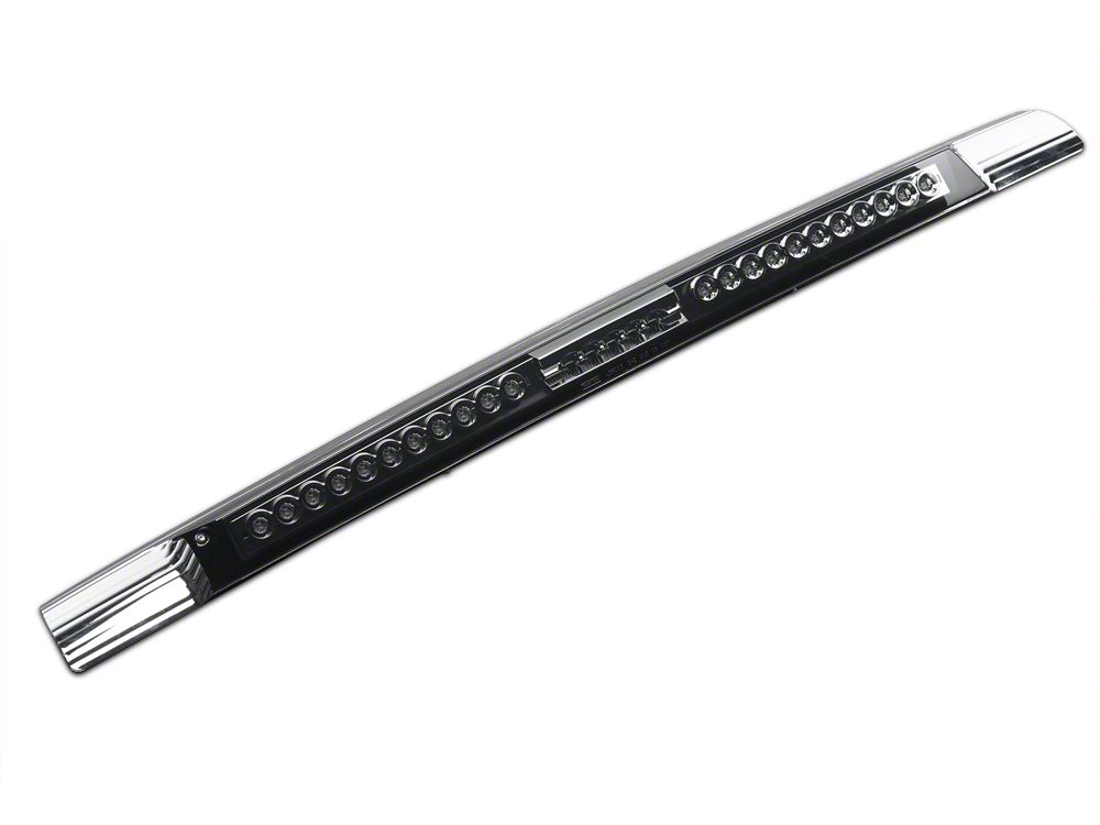 Raxiom Axial Series MEGA LED Third Brake Light; Platinum Smoke (07-13 Sierra 1500)
