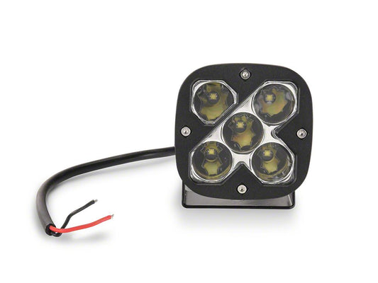 Raxiom 3-Inch Square High-Powered LED Light (Universal; Some Adaptation May Be Required)