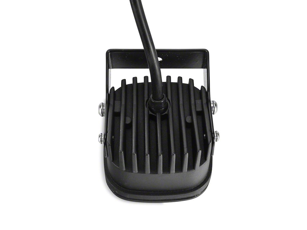 Raxiom 3-Inch Square High-Powered LED Light (Universal; Some Adaptation May Be Required)