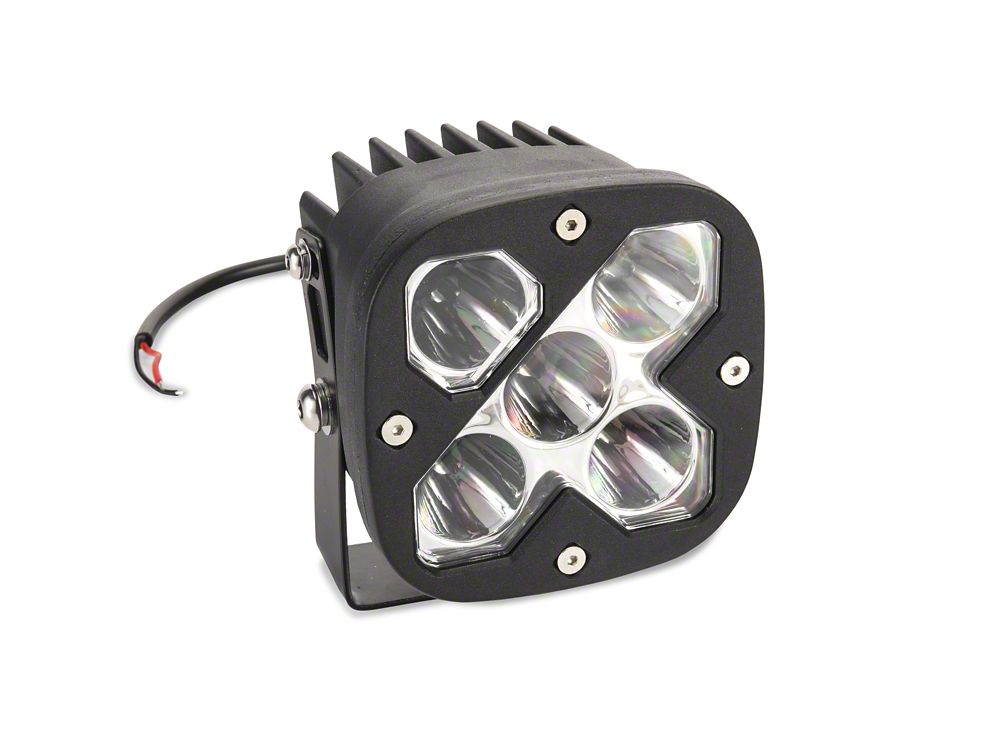 Raxiom 4.25-Inch Square High-Powered LED Light