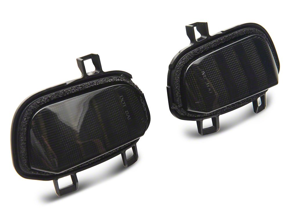 Raxiom Axial Series LED Mirror Lights; Smoked (19-25 Sierra 1500)