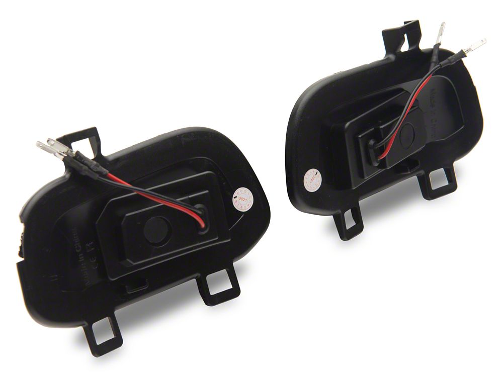 Raxiom Axial Series LED Mirror Lights; Smoked (19-25 Sierra 1500)