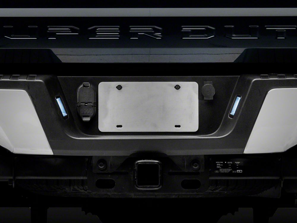 Raxiom Axial Series LED License Plate Lamps (17-25 F-250 Super Duty)