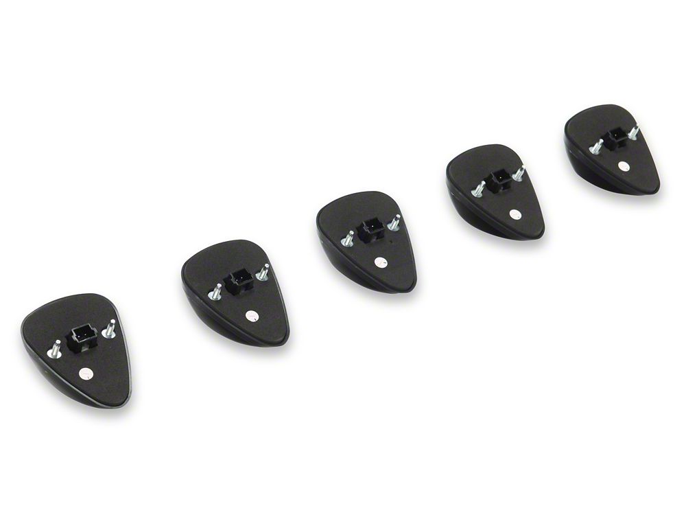 Raxiom Axial Series LED Cab Roof Clearance Light Kit; White; Smoked Lens (11-16 F-250 Super Duty w/ OEM Cab Lights)