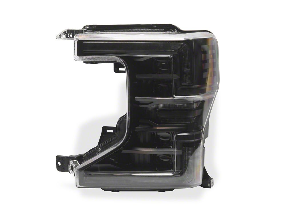 Raxiom CXR Series LED Headlights; Black Housing; Clear Lens (20-22 F-250 Super Duty w/ Factory Halogen Headlights)