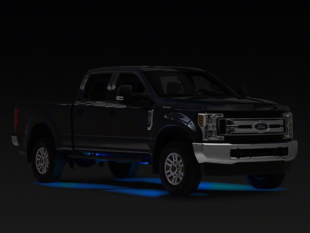 Raxiom Axial Series Multi-Color Underbody Rock Light Kit with Bluetooth Remote (Universal; Some Adaptation May Be Required)