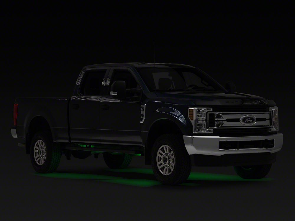 Raxiom Axial Series Multi-Color Underbody Rock Light Kit with Bluetooth Remote (Universal; Some Adaptation May Be Required)