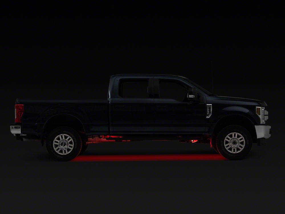 Raxiom Axial Series Multi-Color Underbody Rock Light Kit with Bluetooth Remote (Universal; Some Adaptation May Be Required)