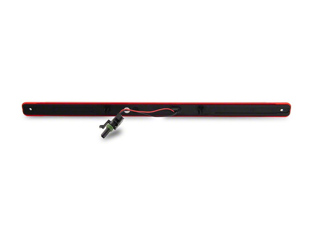Raxiom Axial Series LED Tailgate Lamp; Red (07-14 Sierra 3500 HD)