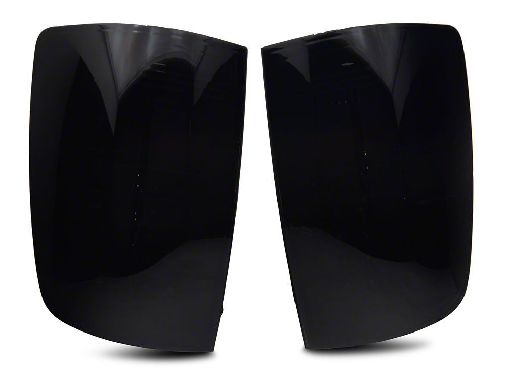 Raxiom Axial Series LED Tail Lights; Black Housing; Smoked Lens (10-18 RAM 3500 w/ Factory Halogen Tail Lights)