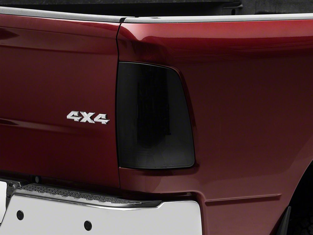 Raxiom Axial Series LED Tail Lights; Black Housing; Smoked Lens (10-18 RAM 3500 w/ Factory Halogen Tail Lights)