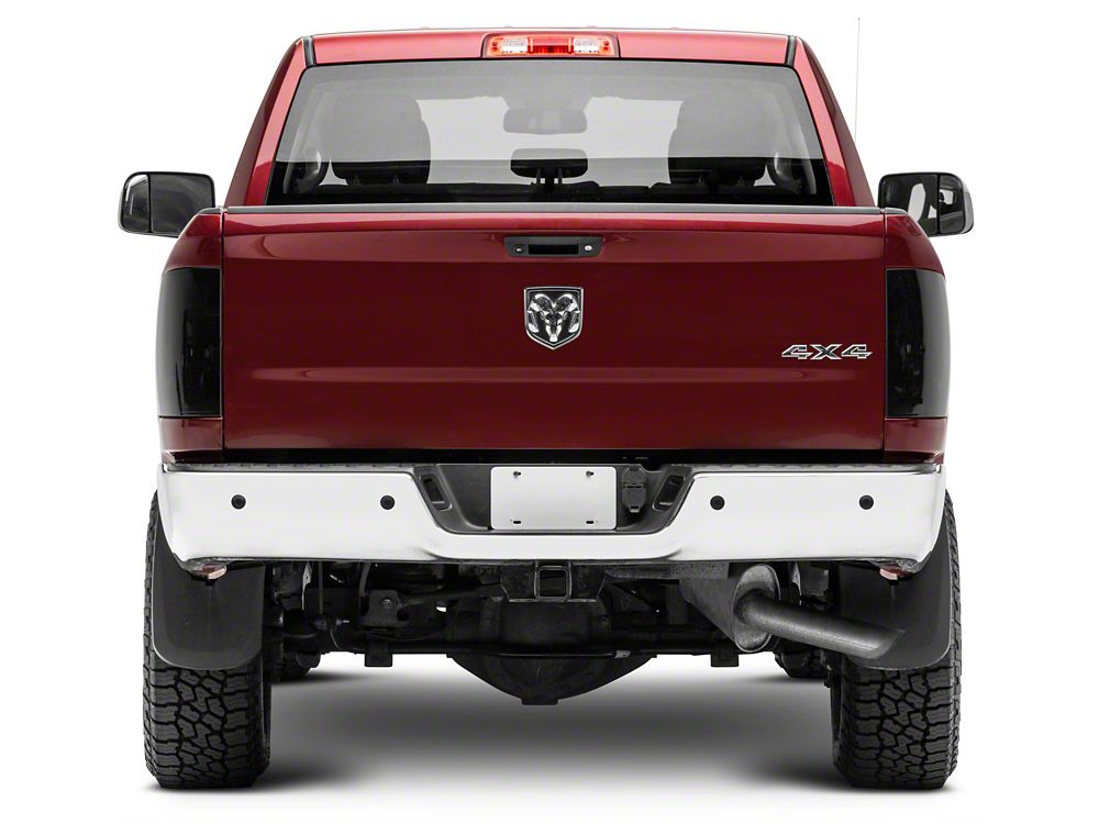 Raxiom Axial Series LED Tail Lights; Black Housing; Smoked Lens (10-18 RAM 3500 w/ Factory Halogen Tail Lights)