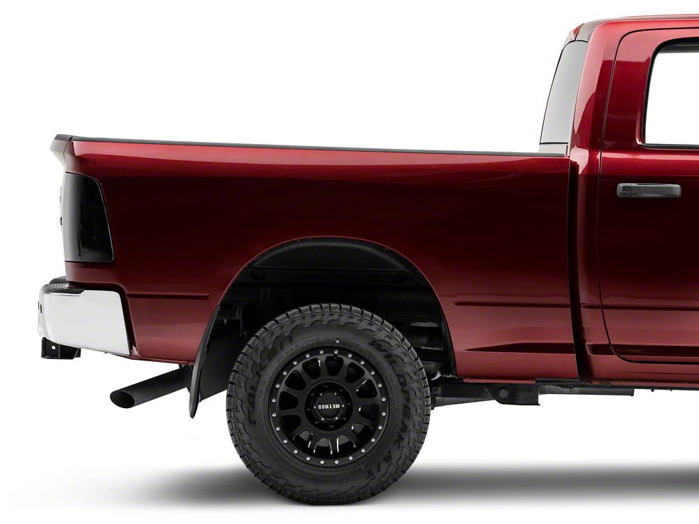 Raxiom Axial Series LED Tail Lights; Black Housing; Smoked Lens (10-18 RAM 3500 w/ Factory Halogen Tail Lights)